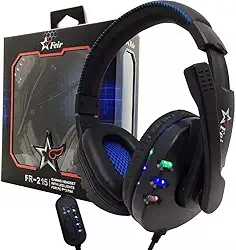 Fone de Ouvido com Microfone Headset Gamer FR-215 Feir