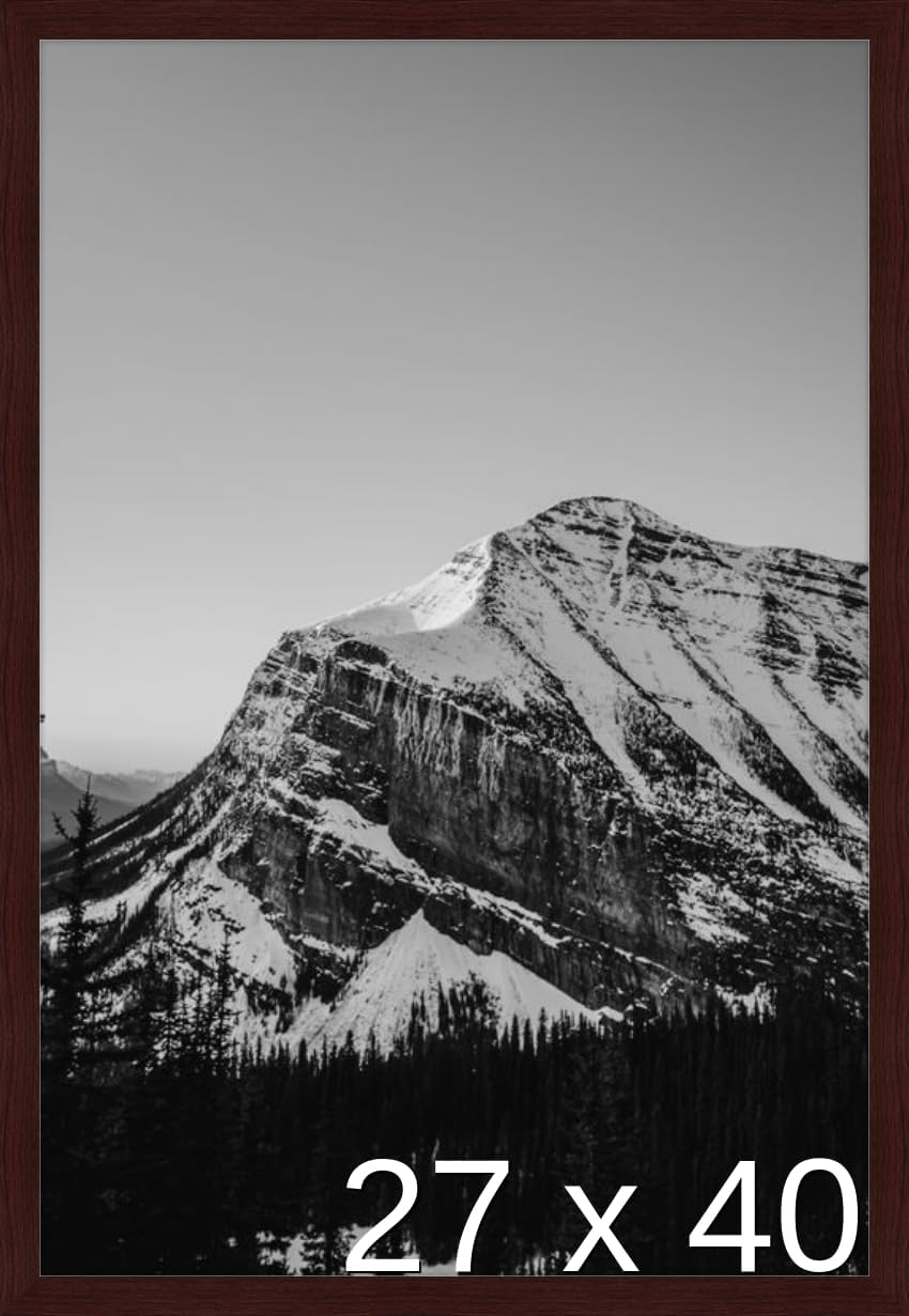 Frame It Easy 5 x 5 Russet Wood Frame (Derby)