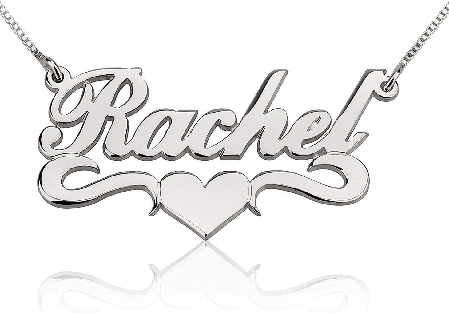 Dainty Custom Name Necklace Personalized Nameplate Necklace Customized Name Jewelry Gift for Women Mother