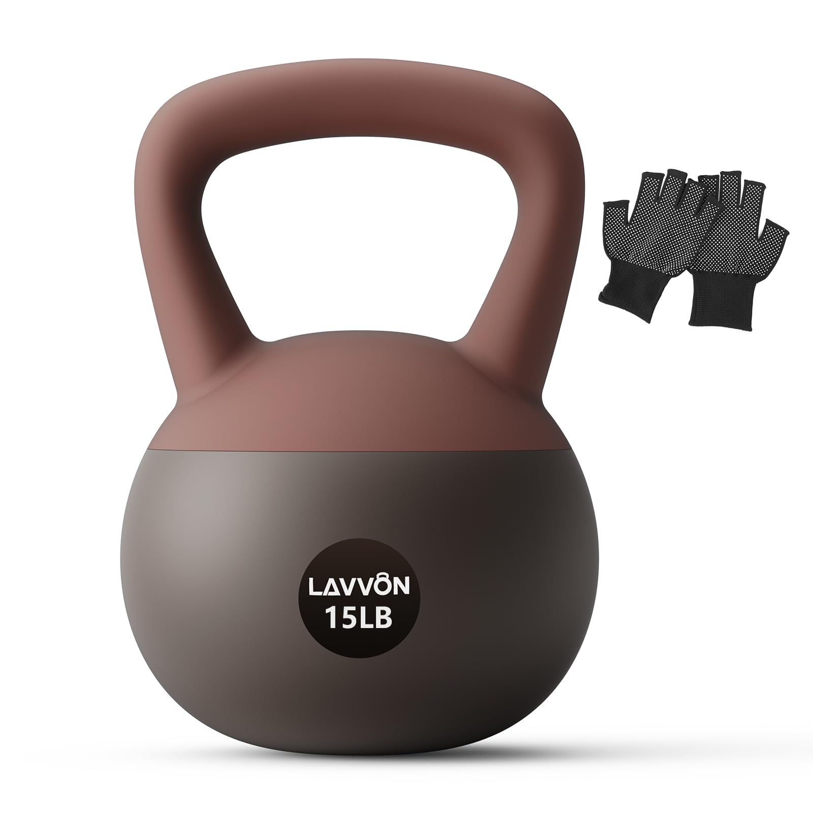 Kettlebell morbido – Base imbottita resistente agli urti e antiscivolo, kettle bell antiscivolo per allenamenti a casa, set di kettlebell per allenamento di forza sicuro per donne e uomini