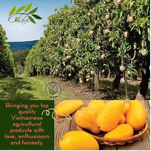 Image of CHAVI Freeze-Dried Mango - 2 Oz - Healthy 1 Ingredient Superfood Supersnacks - No Added Sugars or Preservatives - Non-GMO, Vegan, Gluten-Free