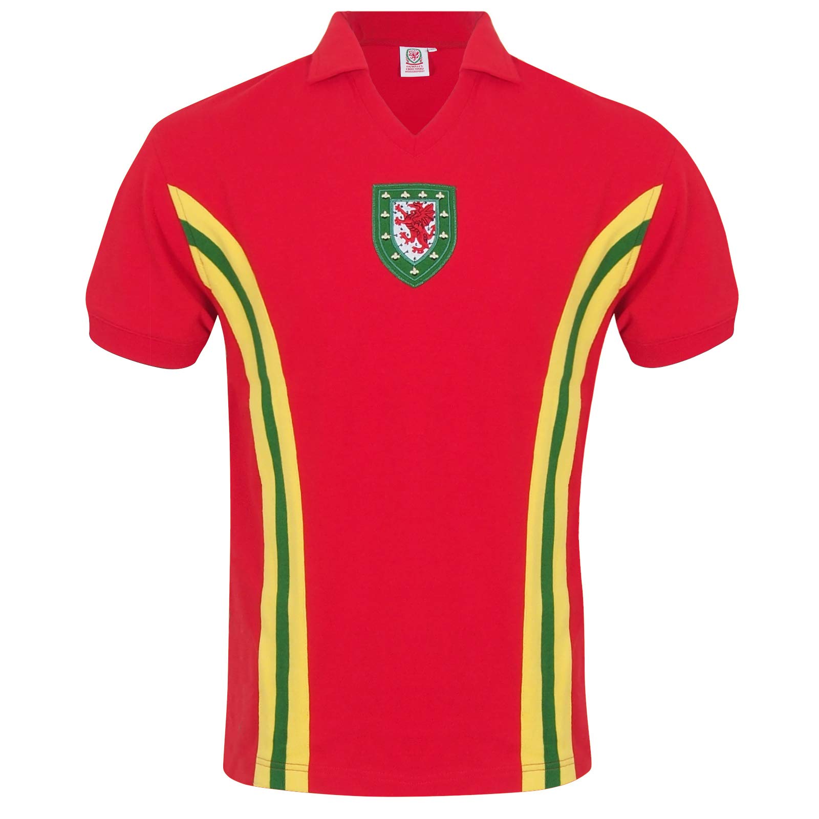 Wales Official Football Gift Mens Retro 1976 John Toshack No.10 Shirt 3XL