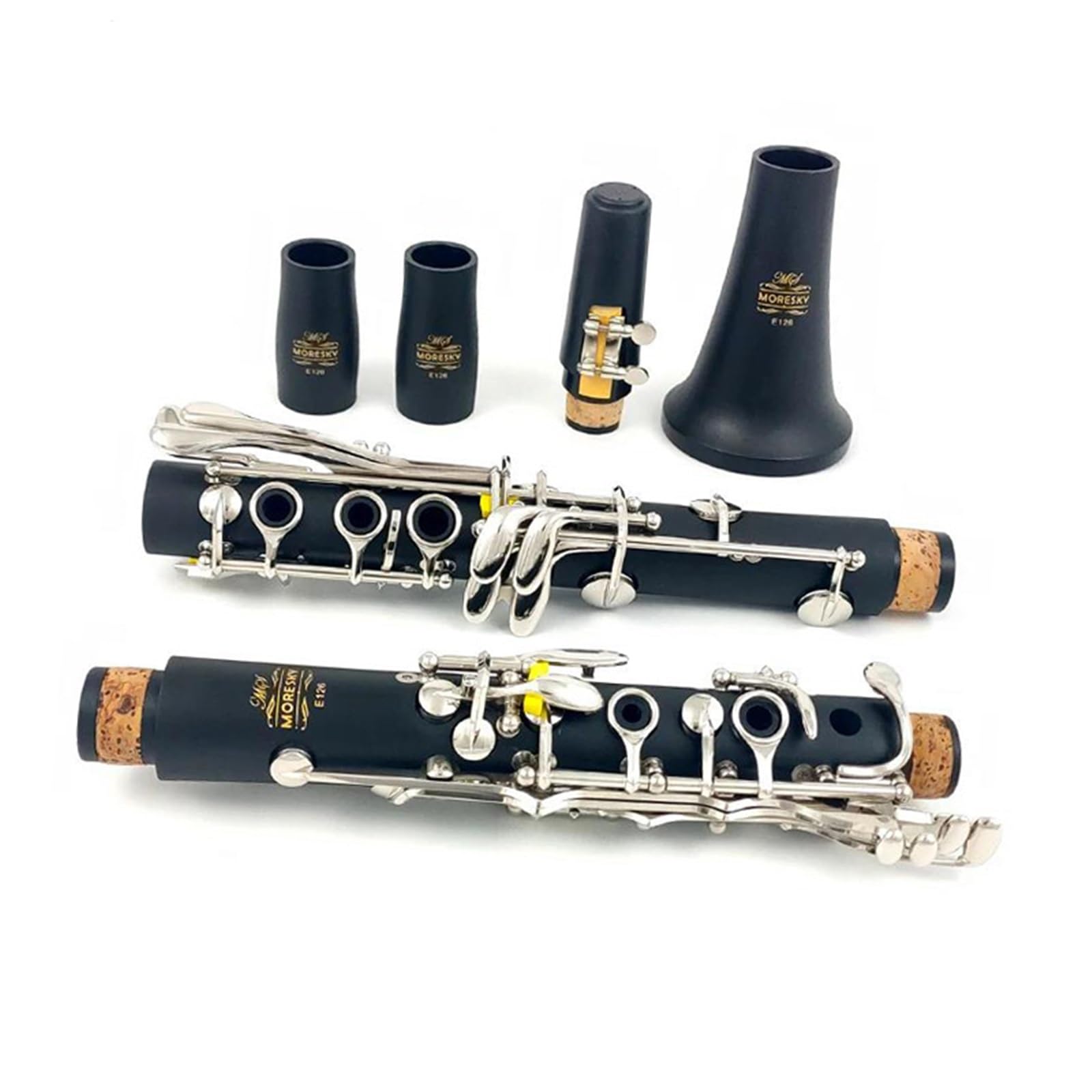 Clarinete De 17 Teclas Si Bemol (Bb) Clarinete | Instrumento de goma dura