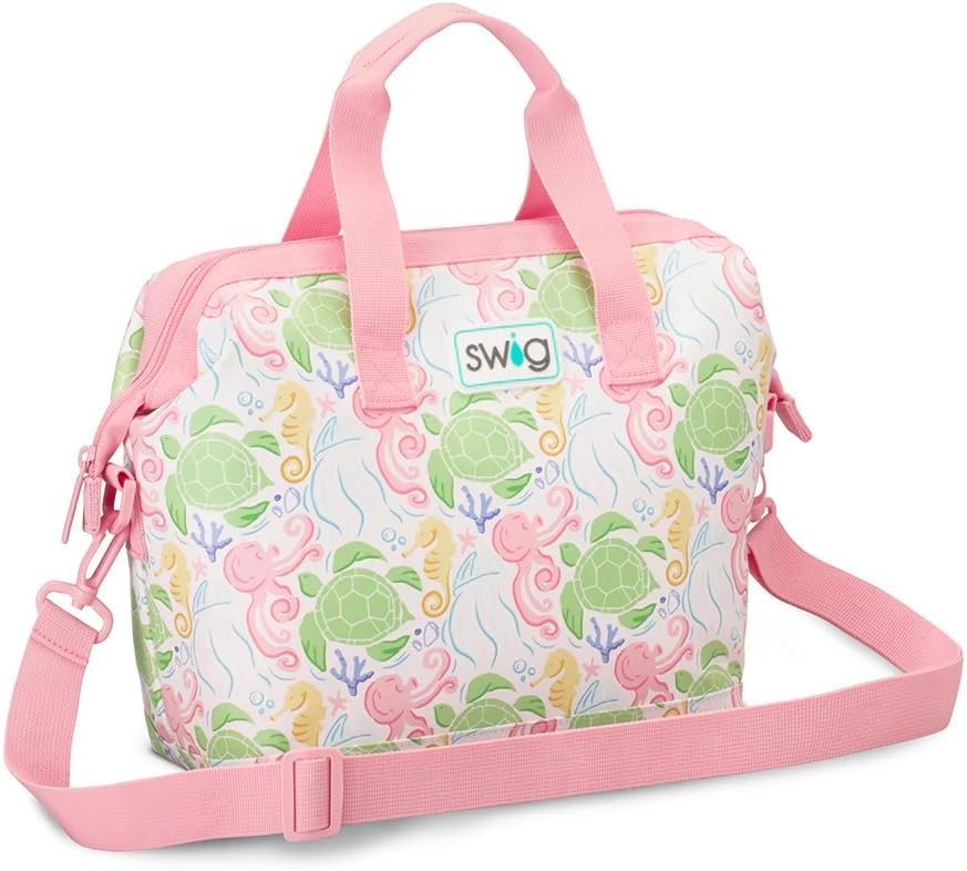 Swig Life Packi 12 Cooler Bag, Heavy-Duty, Lightweight, Insulated Cooler or Large Lunch Bag with Handle, External Pocket, & Shoulder Strap
