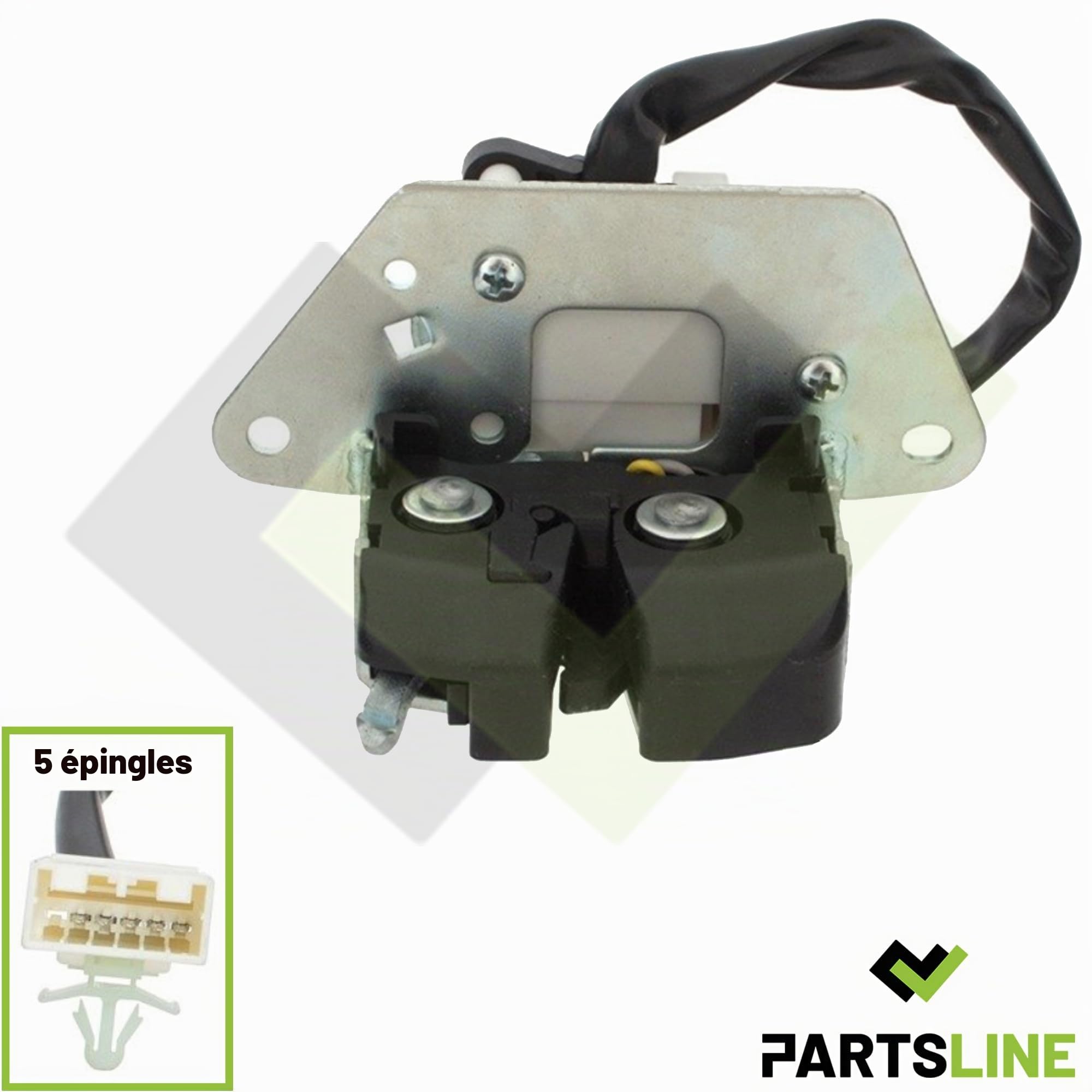 Partsline Mécanisme Serrure Électrique de Coffre Hayon Arrière compatible avec NEMO FIORINO QUBO BIPPER - 51949047 1358202080 8719.G3