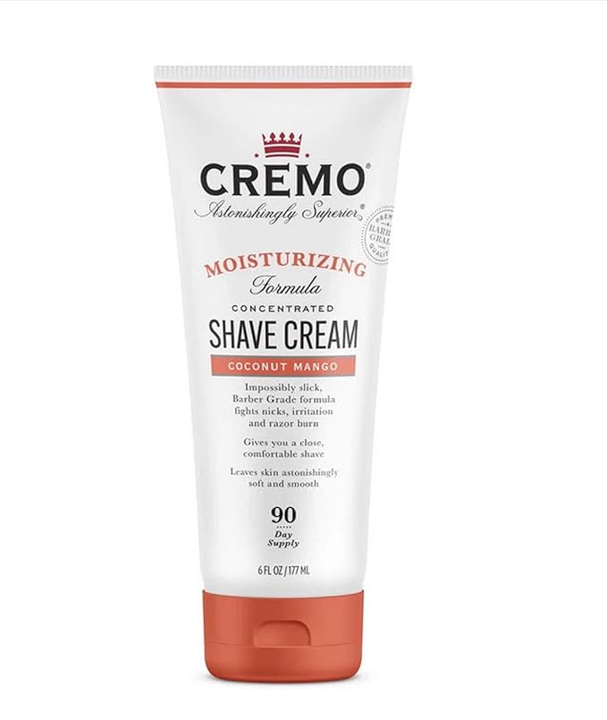 Cremo Coconut Mango Moisturizing Shave Cream