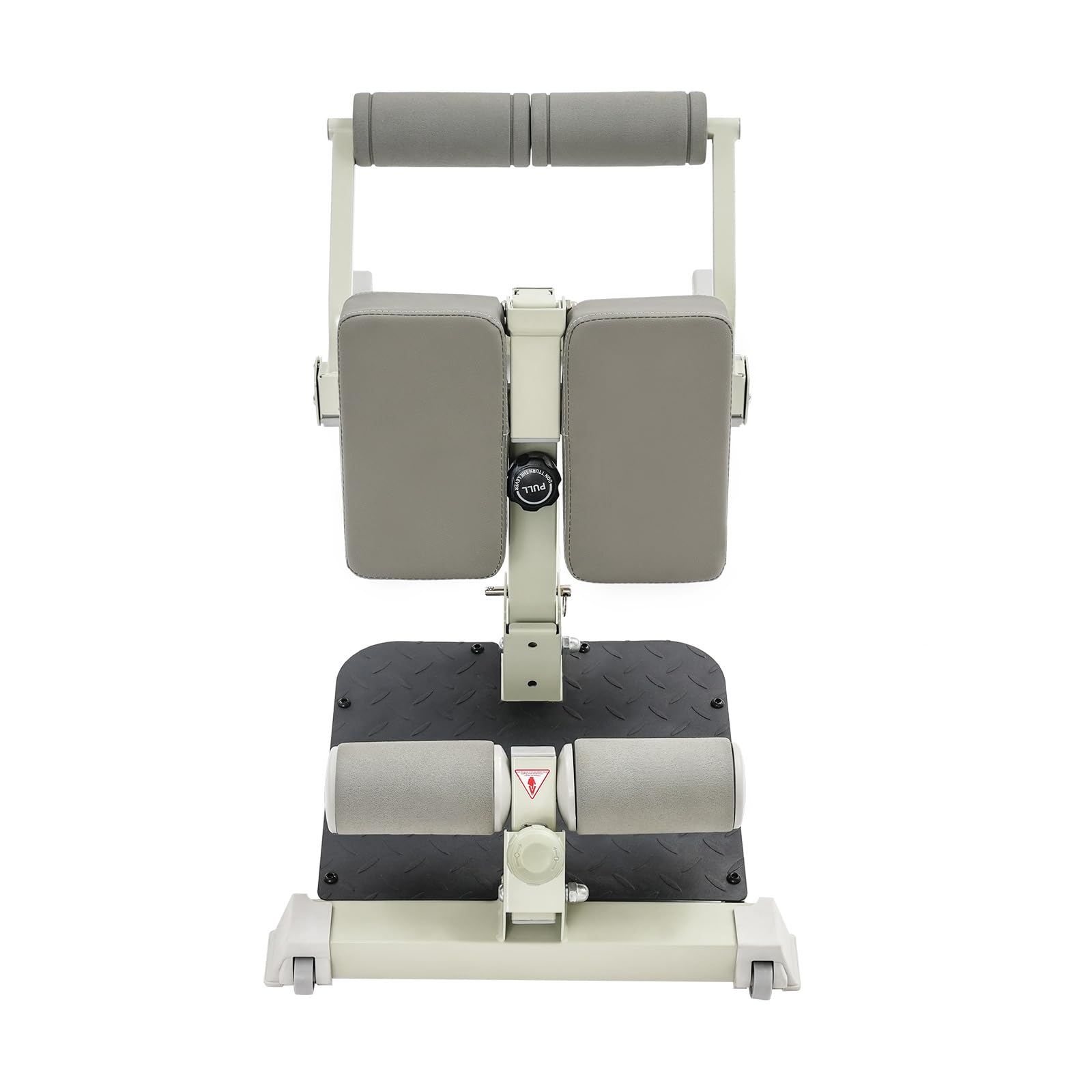 Sissy Squat Kniebeugentrainer,3 in 1 Trainer Verstellbar bis 120 kg,klappbare Bauch-Gesäß-Trainer,Multifunktionale Beintrainer für Zuhause Fitnessstudio