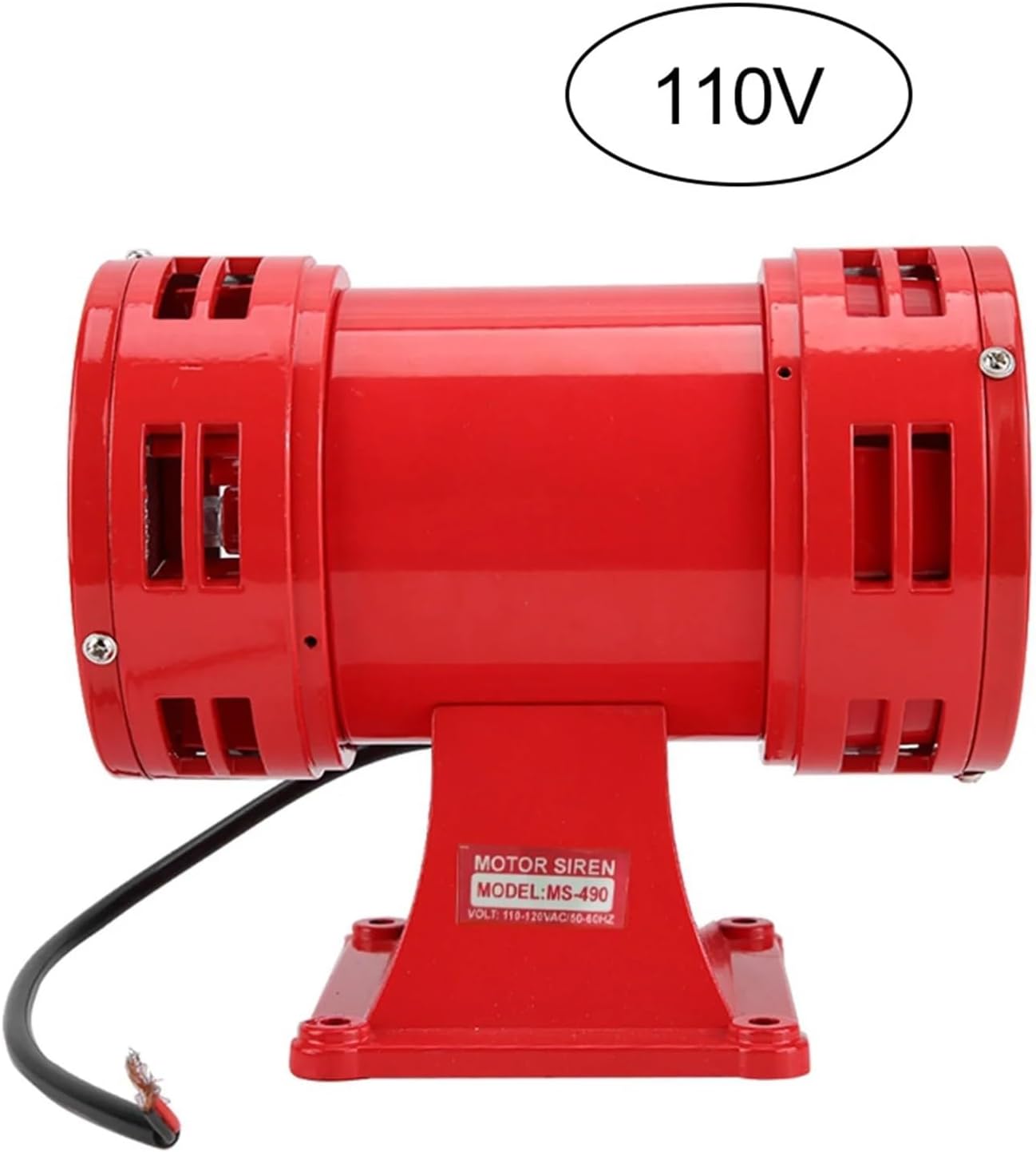 1pcs Alarm Horn Loudspeaker 150DB Industry Security Electric Motor Driven Siren Continuous Alarm Horn Buzzer Boat Alarm(110V)