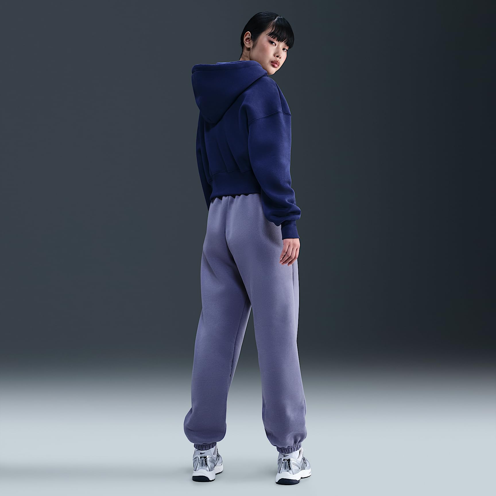 Nike Nike Sportswear Phoenix Fleece Oversize-trainingshose Mit Hohem Taillenbund Für Damen - Pantalon de survêtement surdimensionné - Sportswear - Femme
