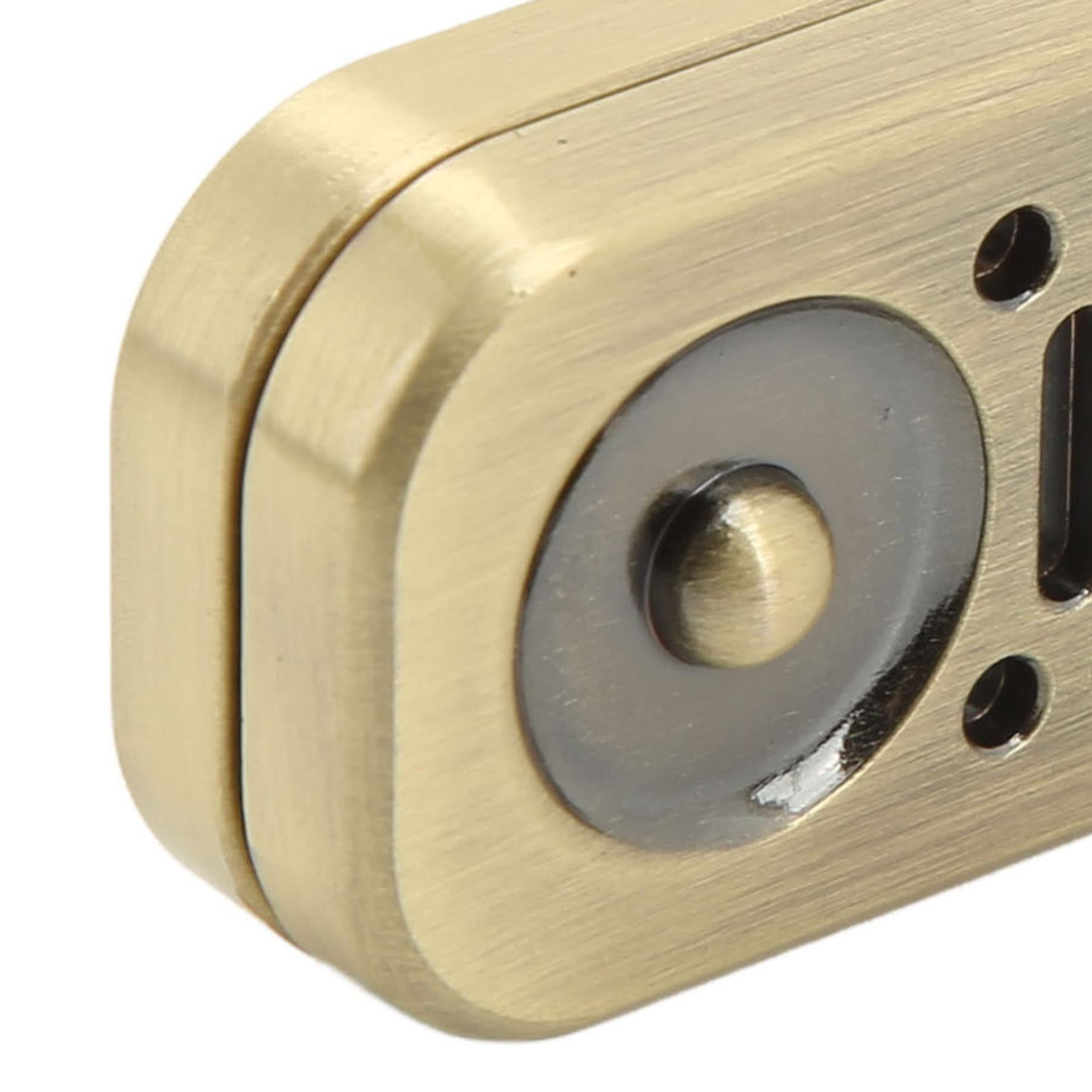 Cursore Magnetico del Fidget, cursore della Carta di Spinta del Poker del Metallo del Fidget, Giocattoli del Fidget dell'adulto dell'EDC ADHD Autism del Rilievo sensoriale (Oro)