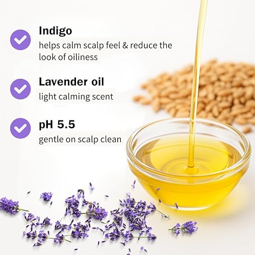 Miniatura 4 de Barra de champú Lavender Scalp Care - pH 5.5 equilibrada, fortalece las raíces, calma el cuero cabelludo, vegano y libre de crueldad, fabricado en