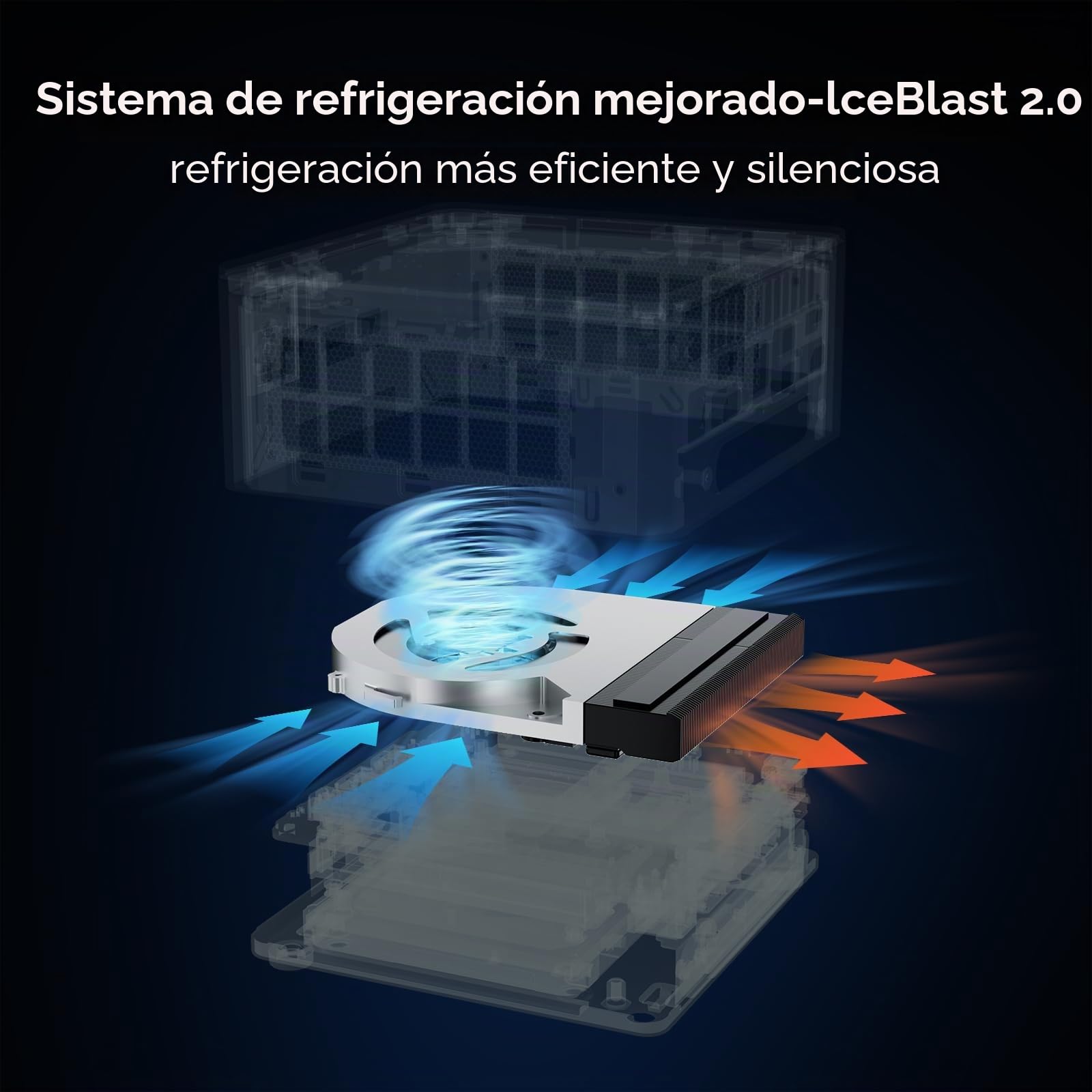 Mini-PC Intel NUC 12 Pro, for ASUS NUC 12 Pro Wall Street Canyon NUC12WSHi5, Core i5-1240P 12.a Gen, 12 MB caché Intel, hasta 4,4 GHz Turbo, gráficos Iris Xe 28 W, 16 GB RAM, 256 GB SSD, Win 11 Pro