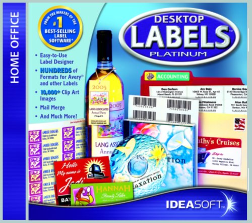 Image of IdeaSoft Desktop Labels Platinum (Jewel Case)