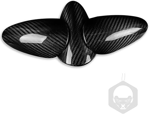 Miniatura 3 de Cubierta de fibra de carbono mejorada compatible con Nissan 370Z Speedmeter Interior Panel de salpicadero, 3 piezas