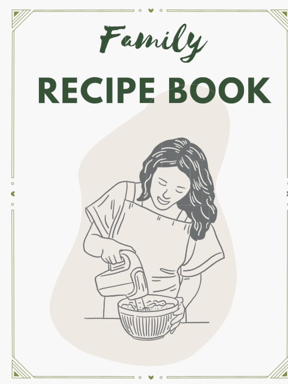 Cahier de recettes pour écrire ses propres plats et ne plus perdre ses idées