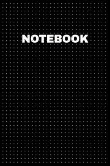 Dotted Paper A6   Notebook Journal | Bullet Dot Grid for Writing, Note Taking, DIY Planner and Sketchbook