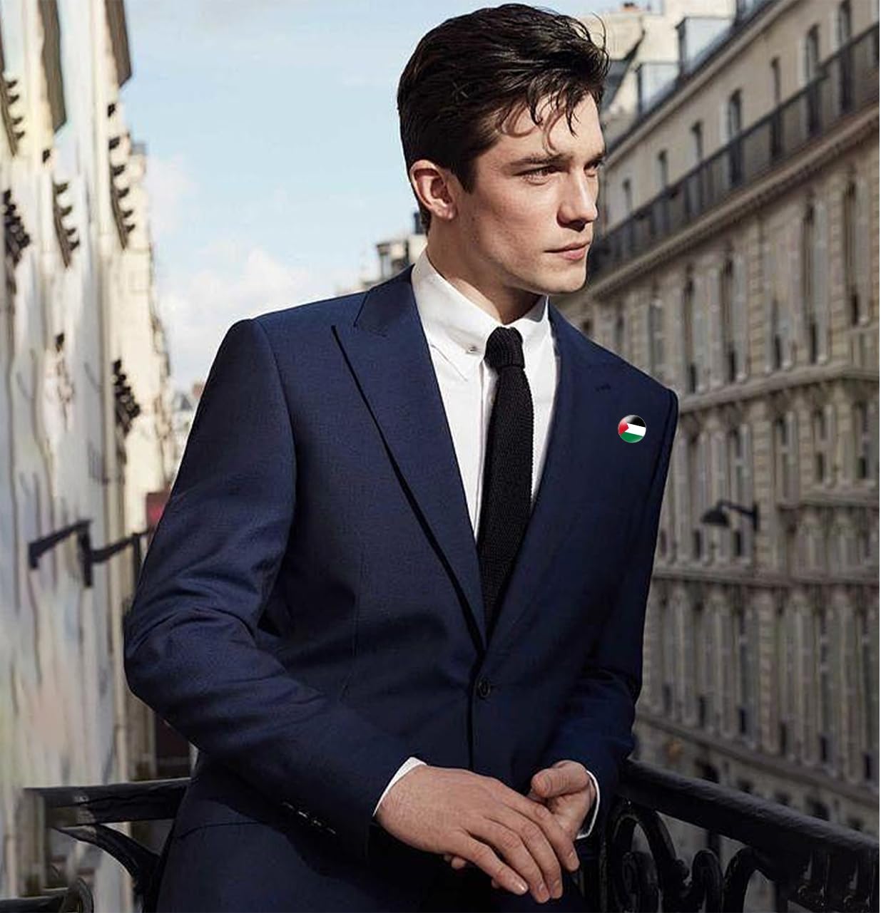 4 Pcs Palestine Flag Pin Round 1 Inch, Lapel Pins Souvenir Badge for Hat Clothes Backpack,Palestinians Flag Brooch Accessories Party Favors,Patriotic Pin Accessories for Men/Women - Image 6