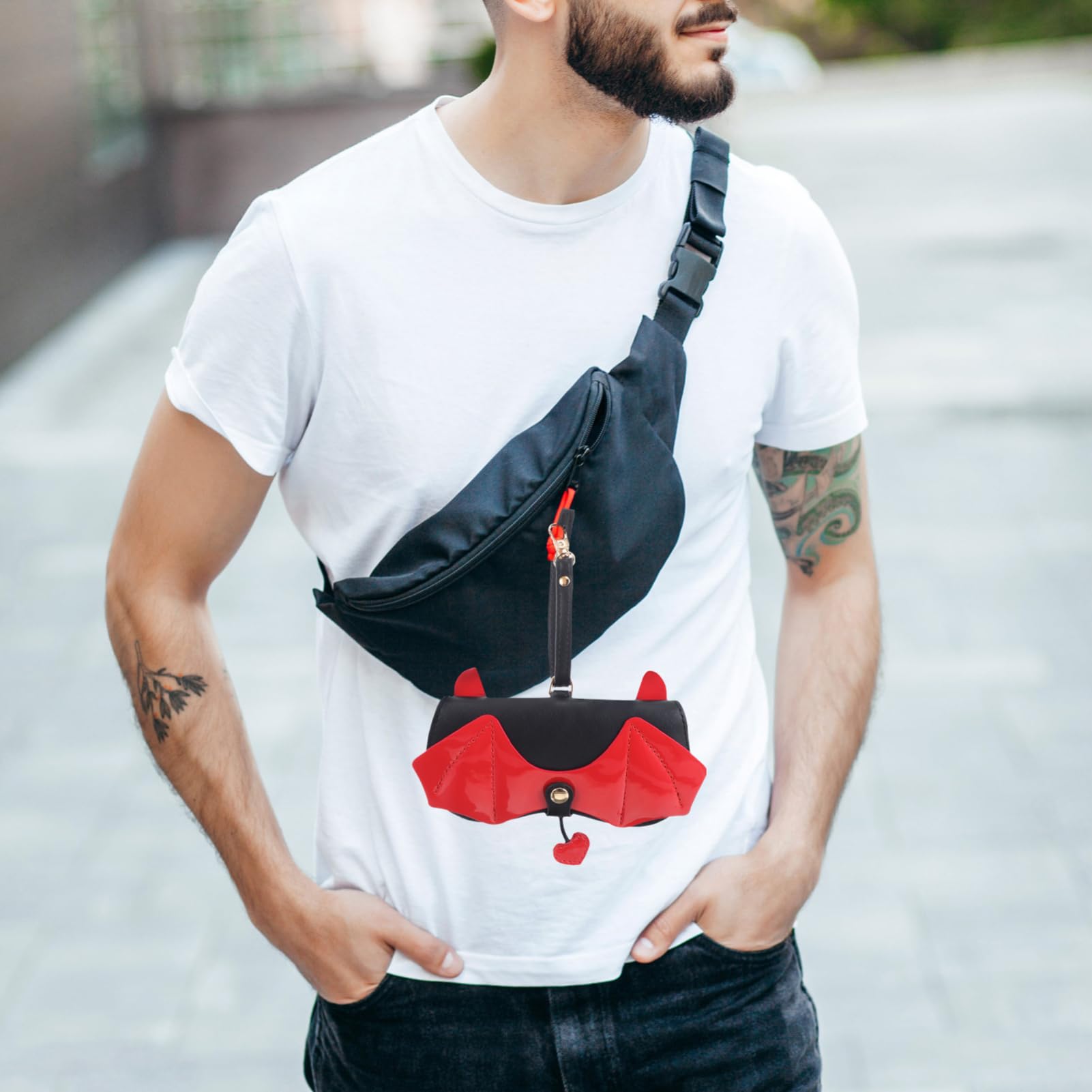 CALLARON Tragbare Aufbewahrungstasche Mit Cartoon Für Brillen Brillenbänder Brillenband Verstellbar Brillenhalter Etui Nasenetui Weiches Brillenetui Uhrenhalter