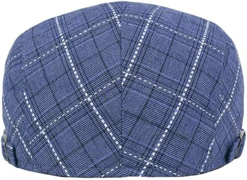 Miniatura 3 de WITHMOONS Compruebe Newsboy Sombrero de algodón Cabbie Conducción Caza Golf Gorra plana YZ30153