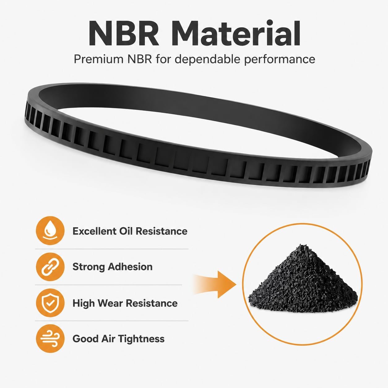 6 Pack 45-69-0010 Replacement Blade Pulley Tires Deep Cut Band Saw - for Milwaukee 6230 6232-6 6238-20 2729-20, P-ortaband AO2807 6225 6238N - Rubber Drive Belt for Band Saw Wheels