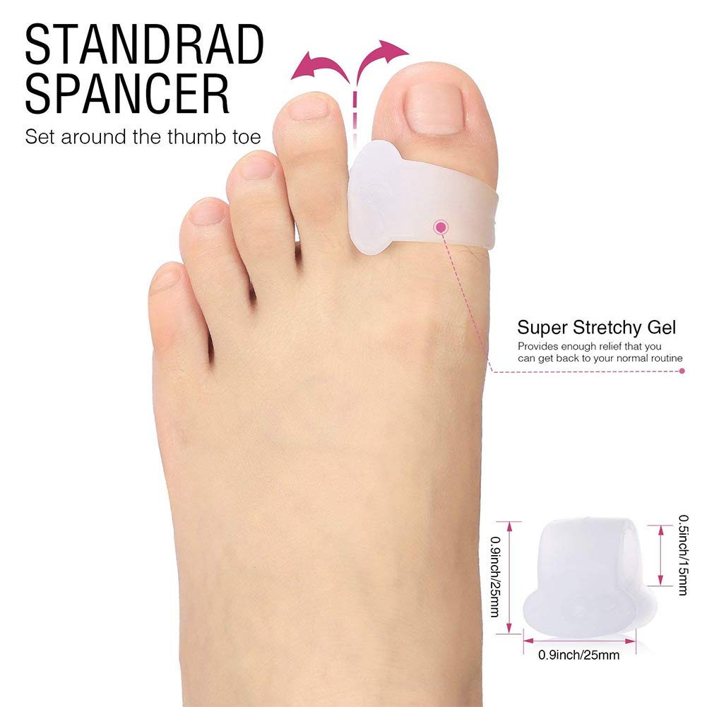 Buy Toe Straightener Bunion Corrector, Bunion Splints,Bunion Relief Protector Sleeves Kit for