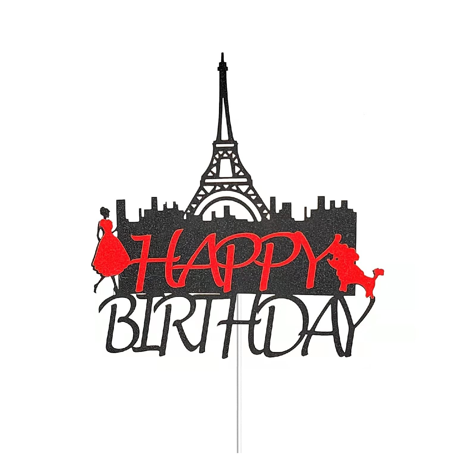 Eiffel Tower Birthday Invitations