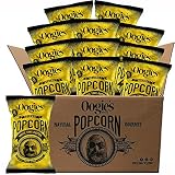 Oogie’s Gourmet Popcorn Movie Time Butter Flavor - Individual Buttery Popcorn Bags for Movie Night &