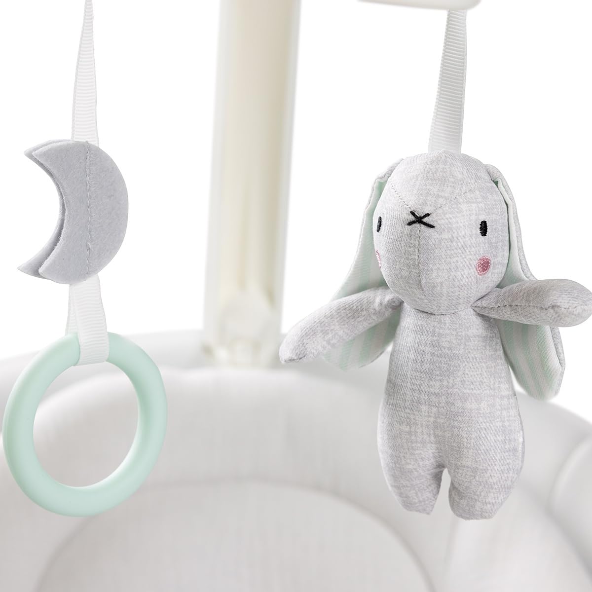 Graco Eluma Sway Balançoire apaisante pour bébé de la naissance jusqu'à 9 kg (environ 6 mois), technologie de détection des pleurs qui détecte votre bébé et apaise/s'installe, 3 positions