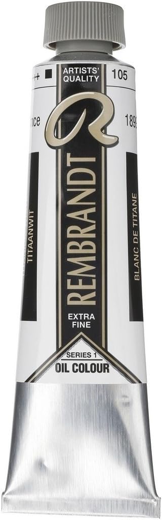 Rembrandt Oil Paint 40ml TITANIUM WHITE