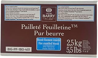 Crushed Crepe Dentelle French lace Biscuit / Paillete Feuilletine wafers 2.5 KG