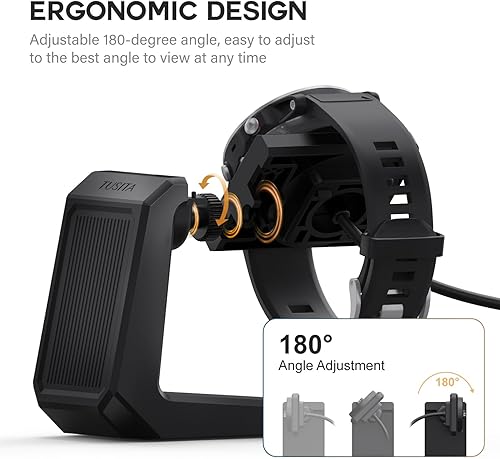 Vista 9 de TUSITA Soporte cargador compatible con Garmin Watch