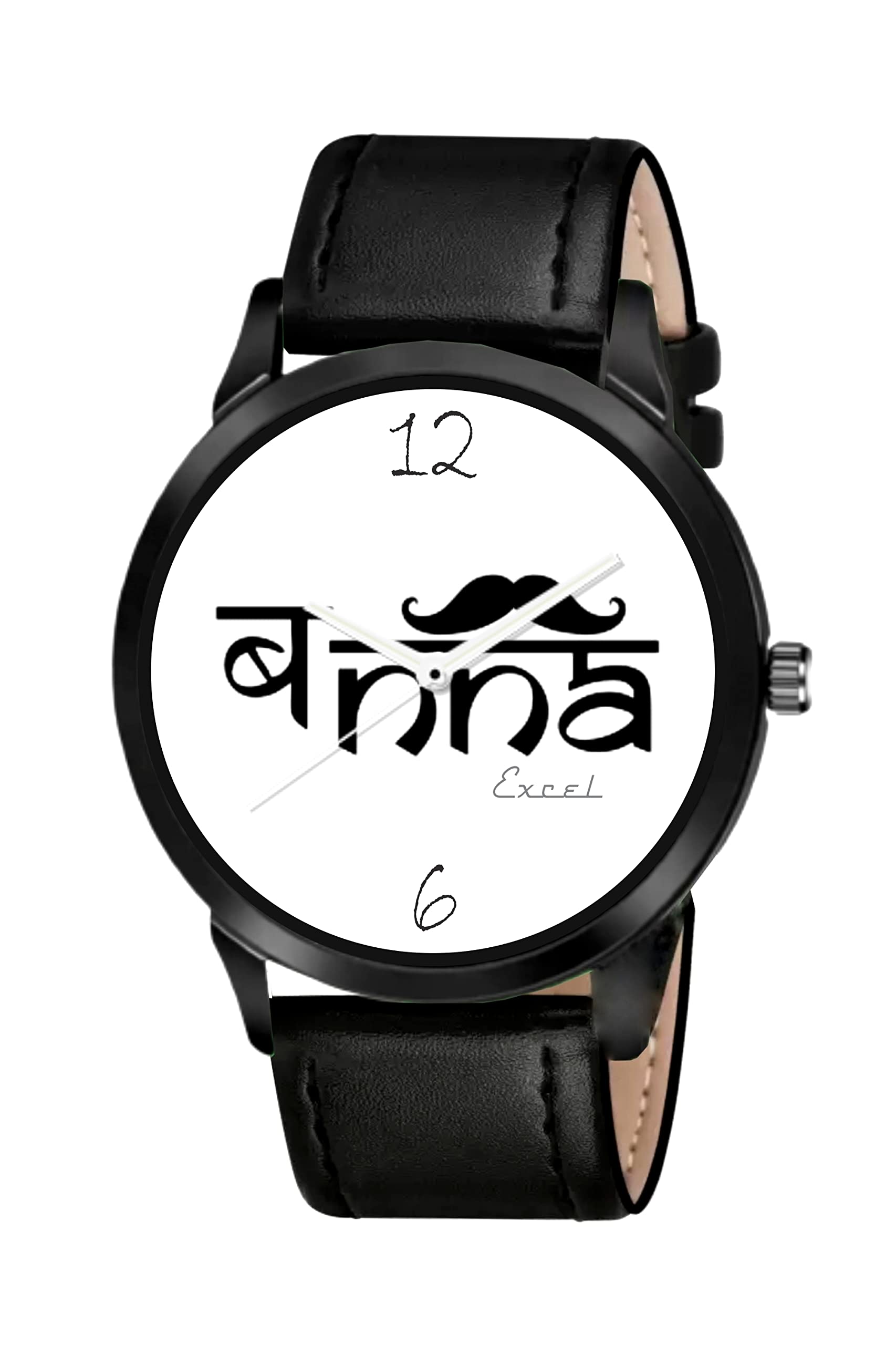 Black & White Rajput Banna Analog Watch for Boys & Men (B0CCNBS3GZ) Amazon Price History, Amazon Price Tracker