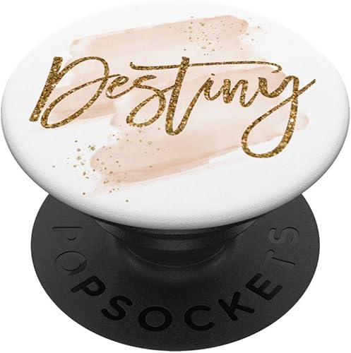 PopSockets - Calcetines personalizados para niñas, diseño con texto en inglés "Destiny Girls Name Trendy"