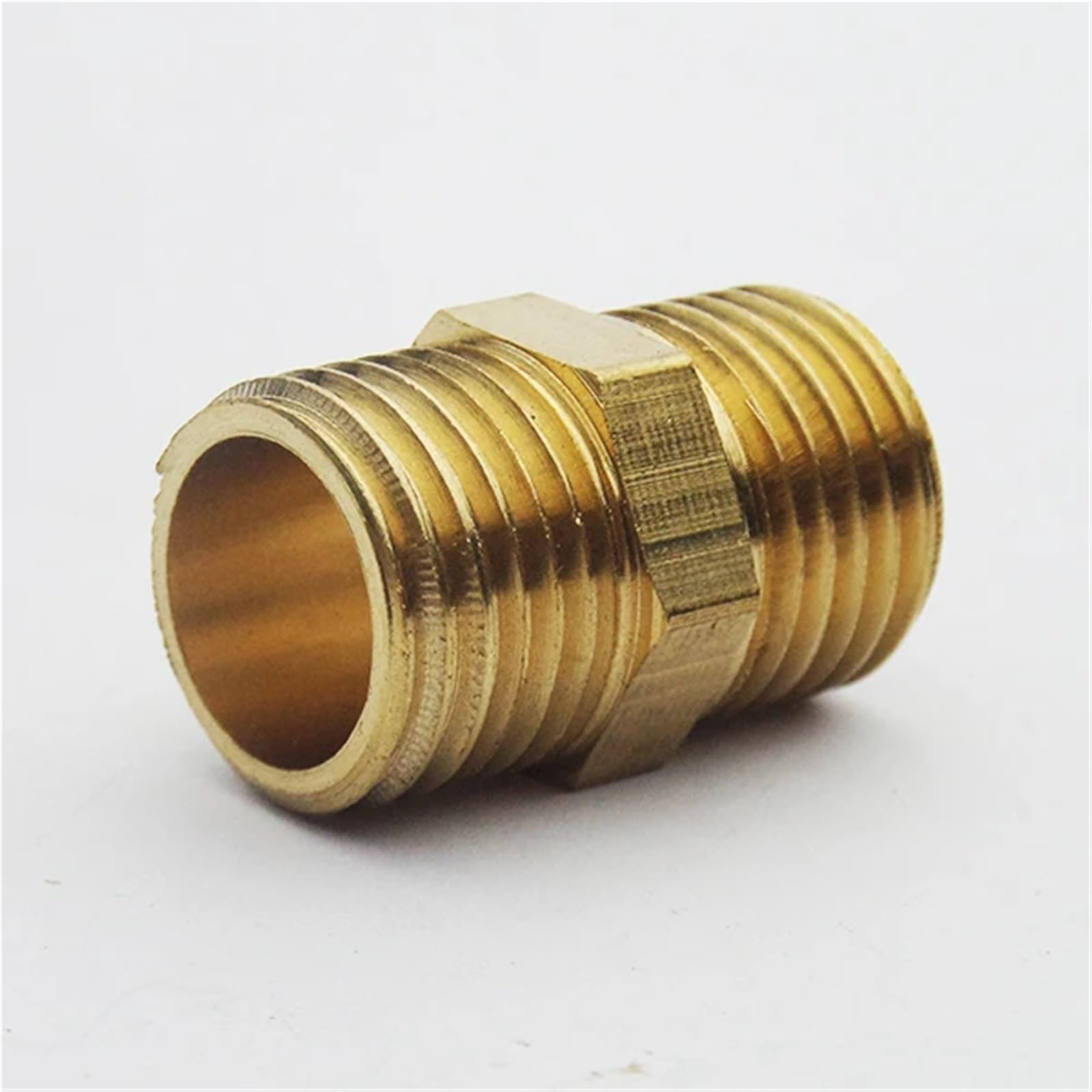 Conector de tubo de acero inoxidable con rosca fina de 1/8 de alta densidad