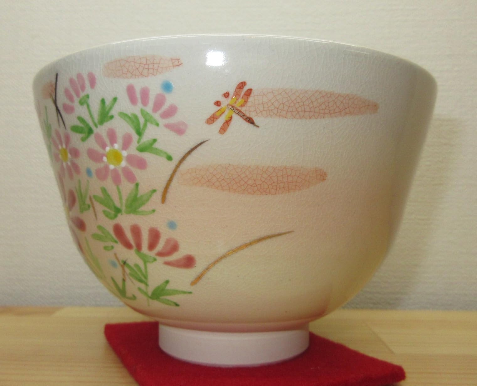 送料込【逢絢亭・新品】茶道具 茶碗 京焼 御本 コスモスの図 田中香泉 紙箱入り Amazon | 【逢絢亭】茶道具 茶碗 抹茶碗 京焼 御本 コスモスの図