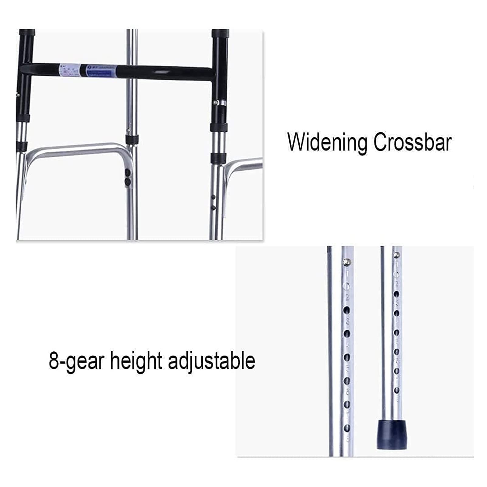 Chodzik Dla Seniorów Chodziki Dla Osób Starszych Chodzik Dla Seniorów Rollator Składany Rollator Z 2 Kółkami, Rama Wspomagająca Chodzenie