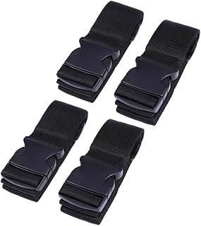 4 Pçs Organizadores De Bagagem Para Mala De Viagem Cintos De Viagem Acessórios Etiquetas De Bagagem Embalagem De Mala Cinto Fixo Embalagem Cinto Fixo Acessórios De Segurança Cinta