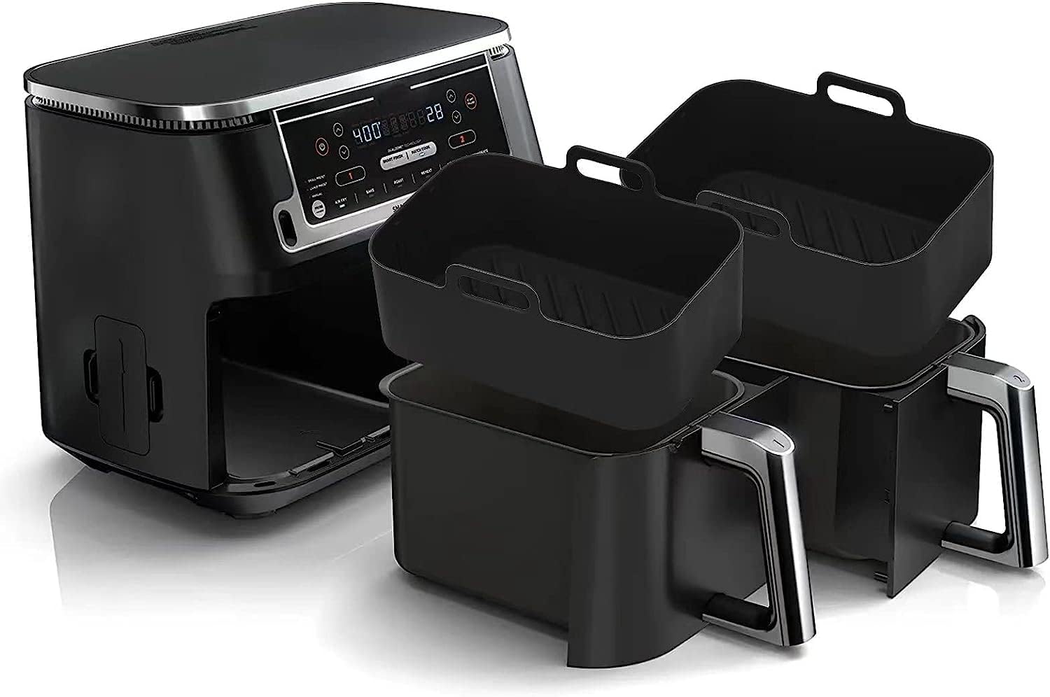 Ninja Foodi MAX Dual Zone Heißluftfritteuse AF400EU - EdelKüche