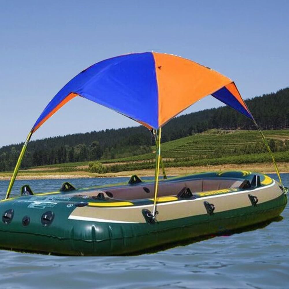 Auvent de bateau imperméable pour kayak, canoë gonflable, auvent en forme de D, abri solaire, accessoire d'outil, abri de jardin, tente de pêche