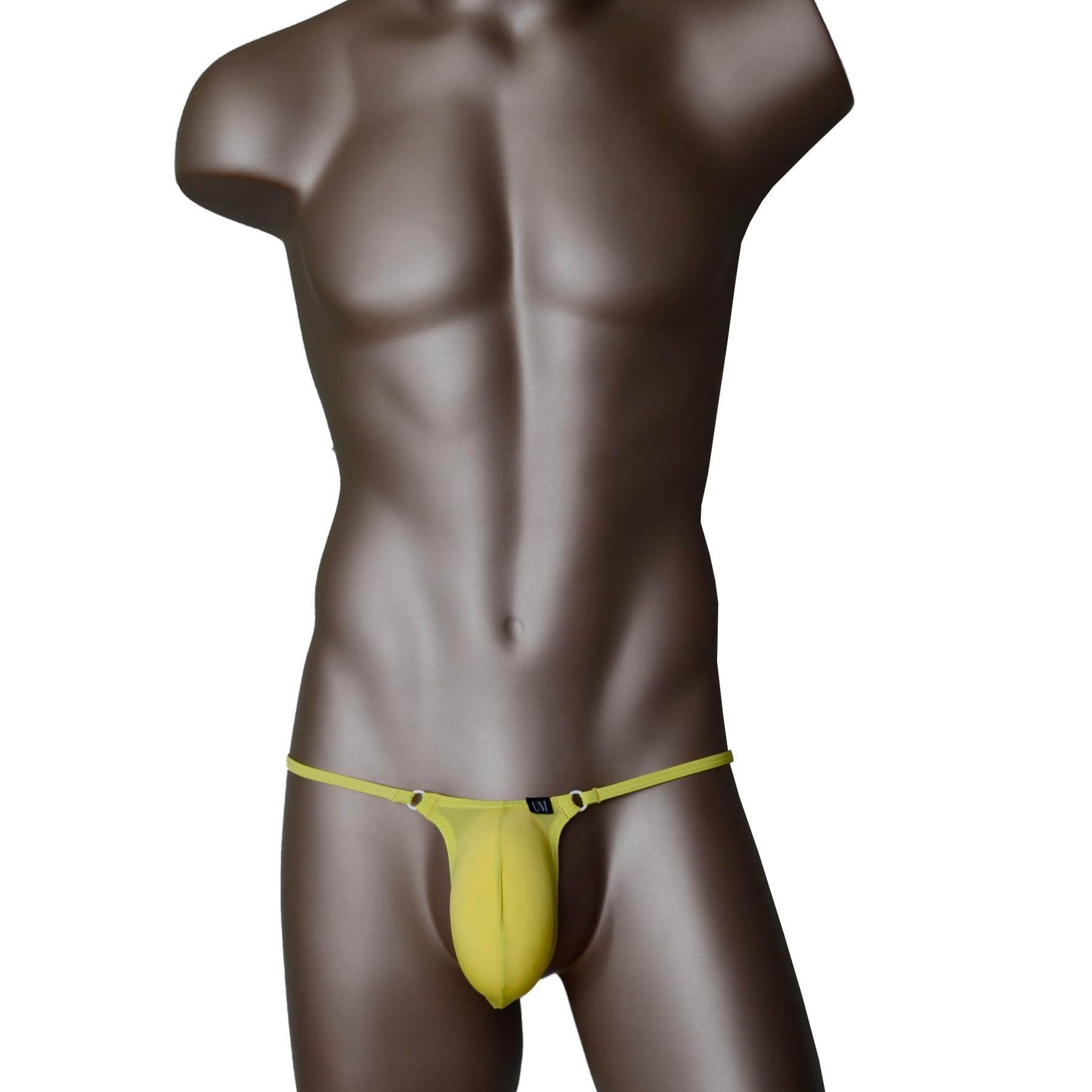 Herren-Strings Höschen Umgedrehter dünner Riemen Männer Niedrige Taille Tanga EIS Seide Erotik Männer Tangas Unterwäsche