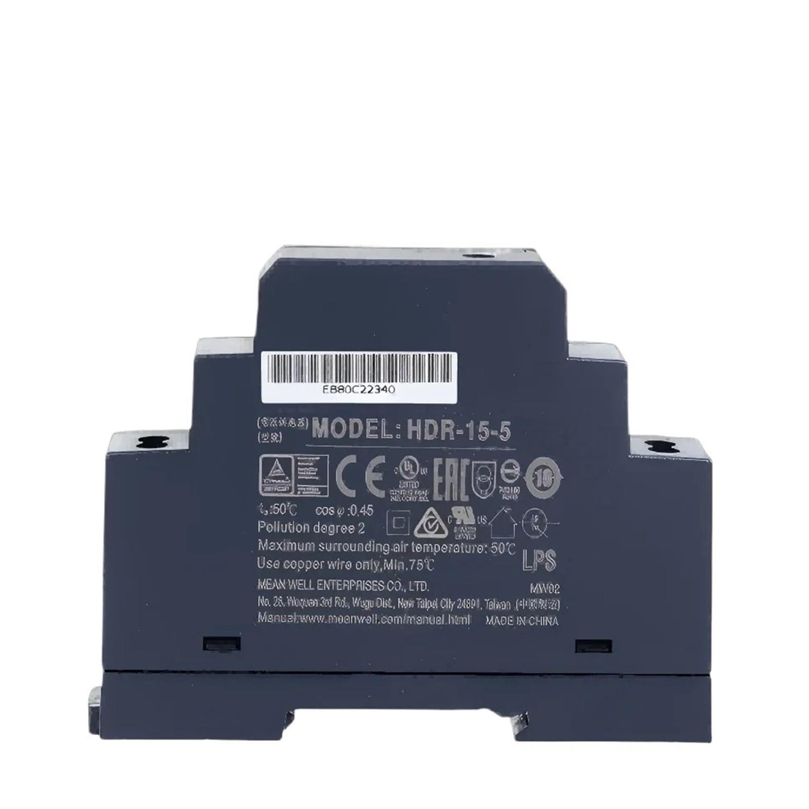 LEOTNNDQ 15W HDR-15-5V HDR-15-12V HDR-15-15V HDR-15-24V HDR-15-48V power supply(HDR-15-15)