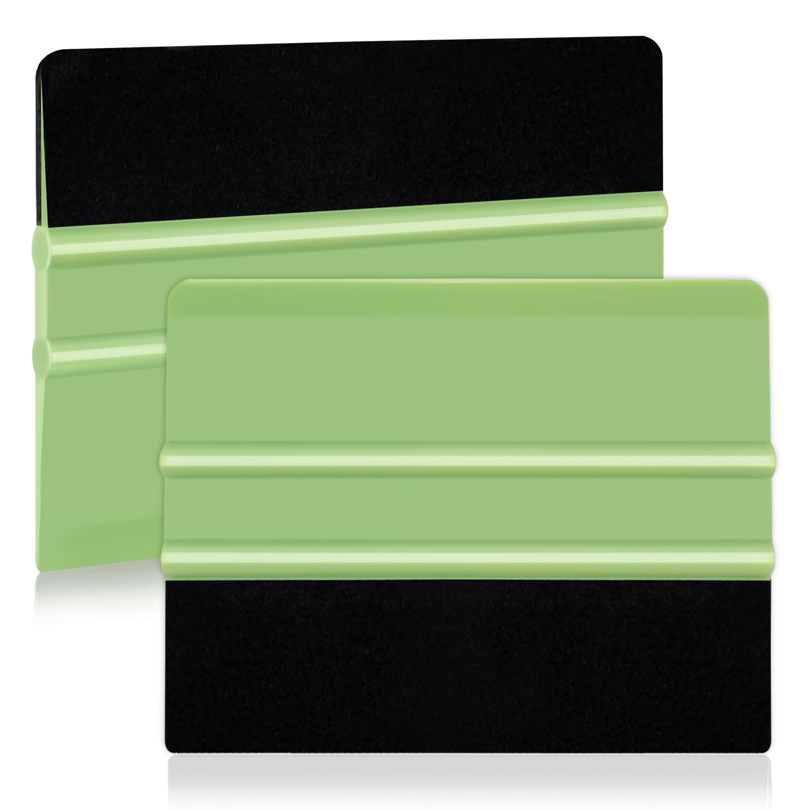 WRAPXPERT Squeegee for Vinyl,2Pack Felt Squeegee Vinyl, Tool Kit for Crafts Car Wrap Window Tint Wallpaper Glass Film Application