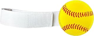 Perfect Circle Softball Pitching Training Aid,Softball Pitching Trainer Elastic Training Belt,for Develop Correct Pitching Mechanics Softball Pitching Tools, 7.09 x 3.94 x 0.55 inches
