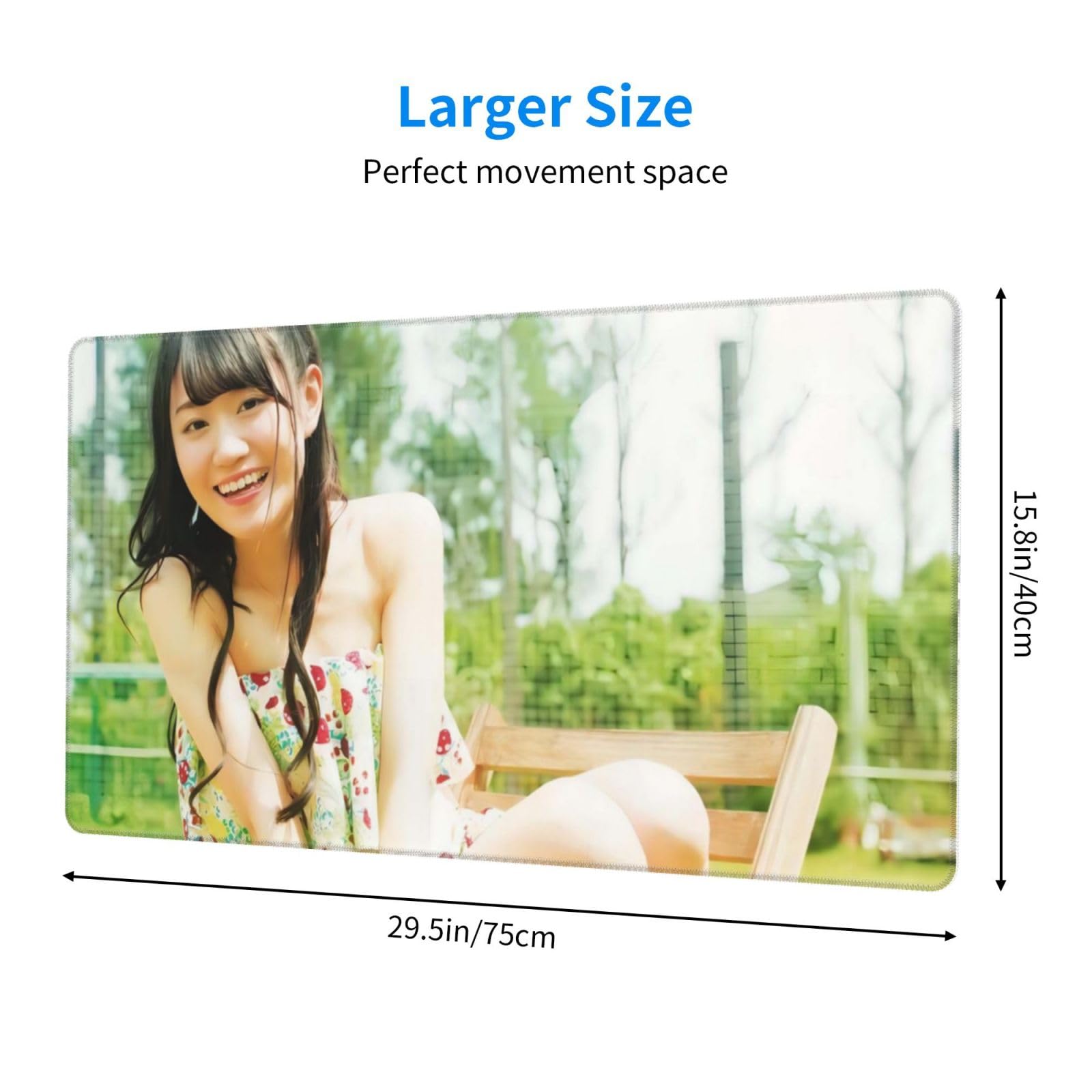 Amazon.co.jp：人気 小倉唯 (3) 個性 テーブルマット 防水 滑り止め 75