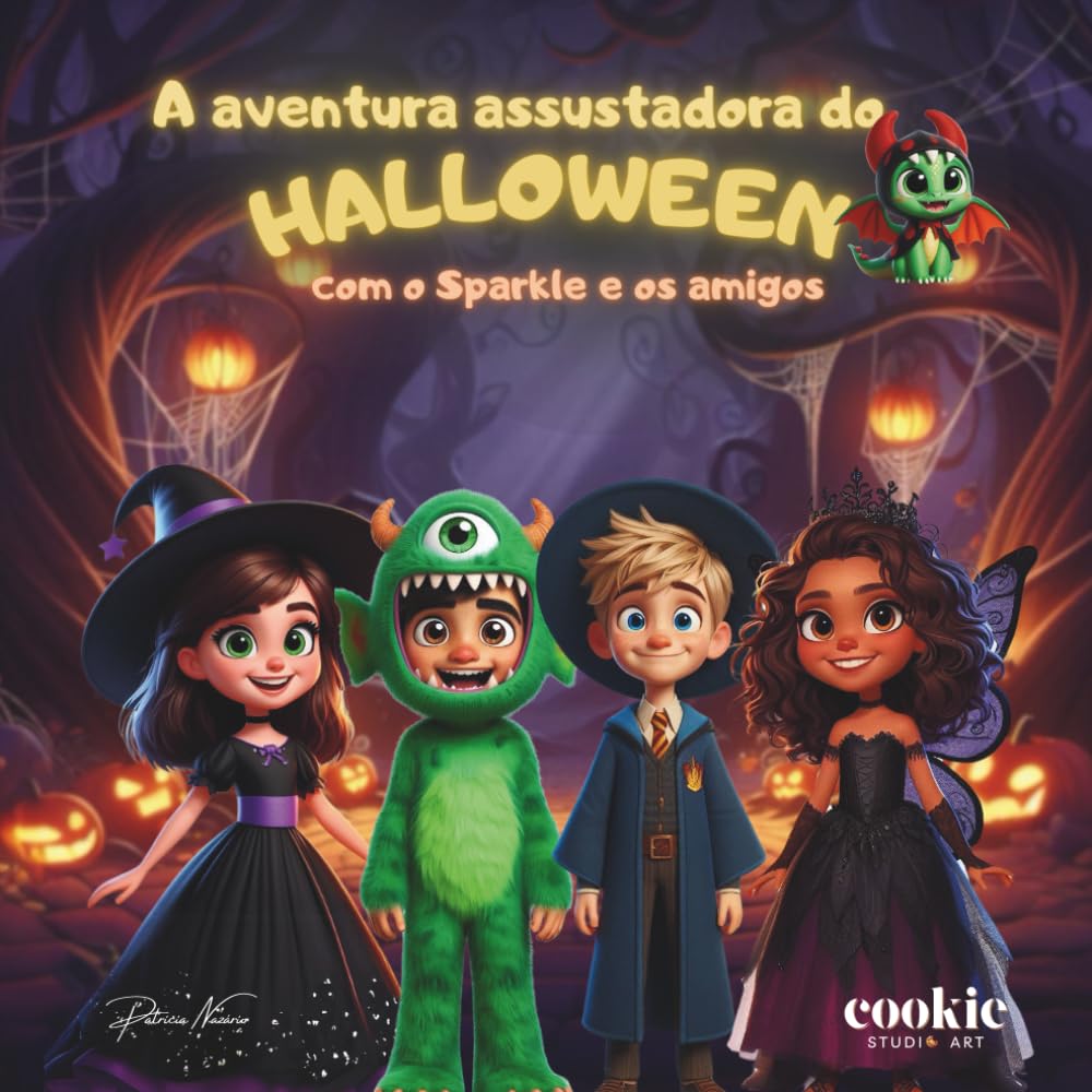 A Aventura assustadora de Halloween: com o Sparkle e os amigos (Clara, Sparkle e os Amigos: Aventuras Mágicas)