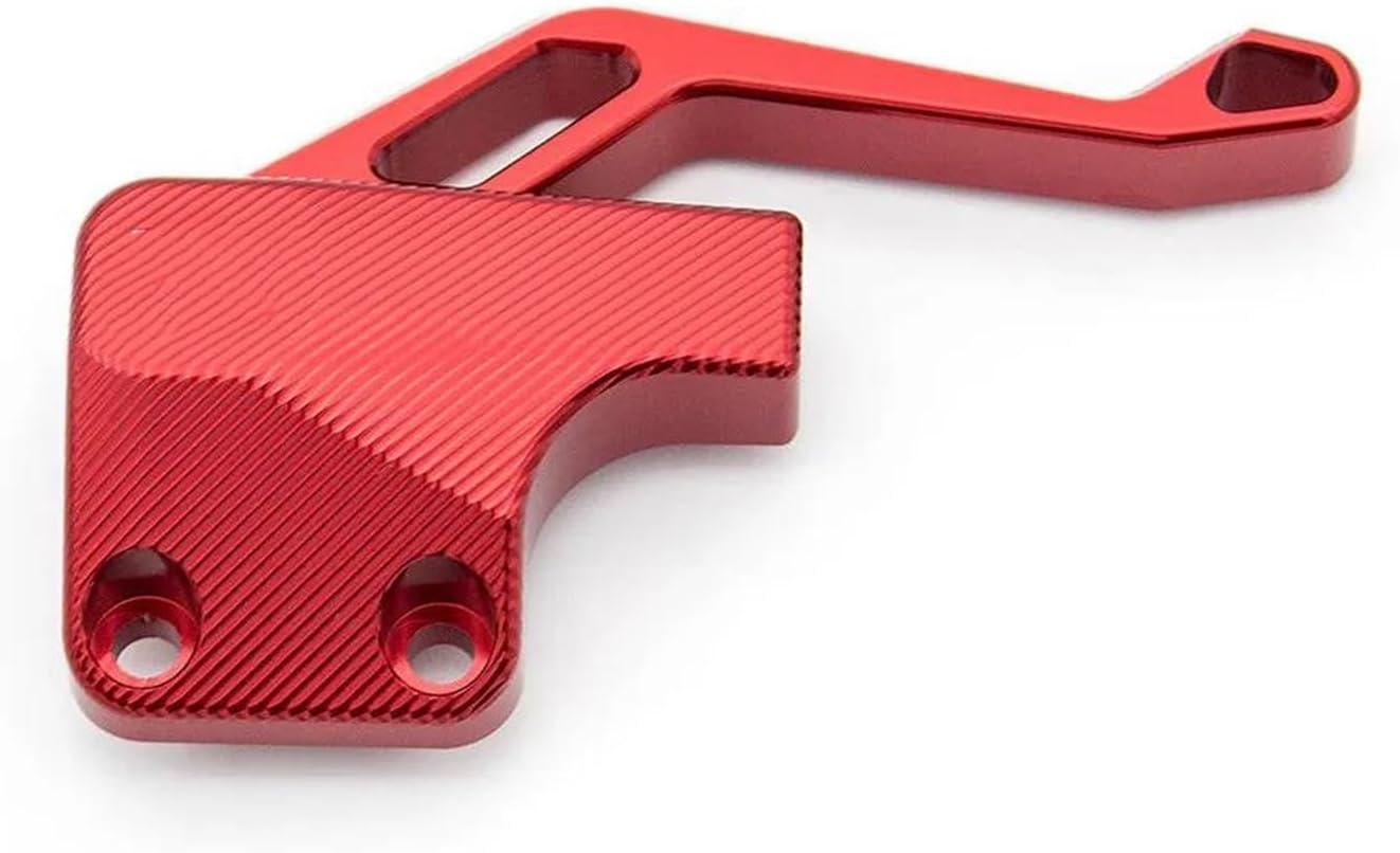 Brake Clutch Levers For Yamaha For YFM700 For YFM 700R For YFM700R For Raptor 700 2008-2024 CNC Aluminum Parking Park Brake Lever Motorcycle Clutch Drum(Red)