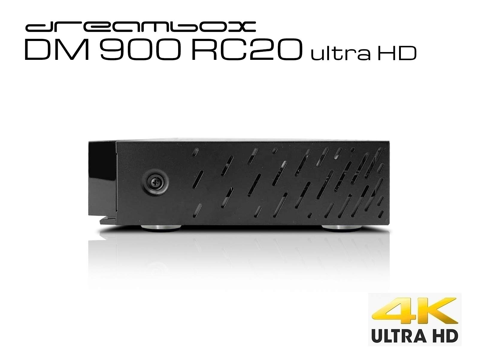 Dreambox DM900 RC20 UHD 4K 1x DVB-C FBC Tuner 2TB HDD E2 Linux PVR Receiver