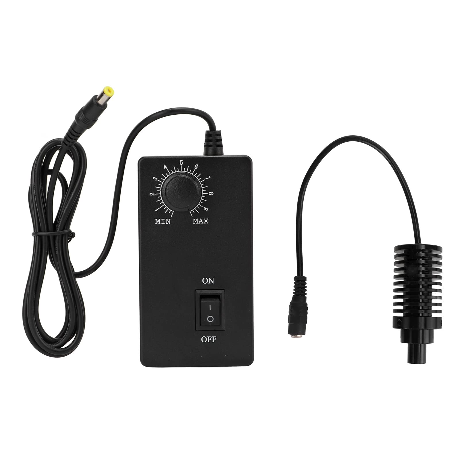 Gonetre Foco LED Coaxial para Microscopio, Brillo Ajustable 0-100% 240LUX (Estándar Europeo Φ11mm)