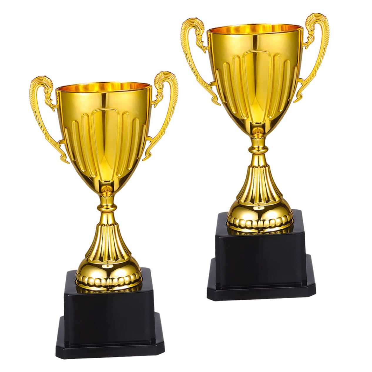 Toddmomy Spieltrophäe FA Cup Trophäe Fußballtrophäe Preistrophäe Feiertrophäe Pokalsieger Wettbewerbstrophäe Zeremonietrophäe Pokaltrophäen Zeremonie Trophäendekor Trophäenmodell