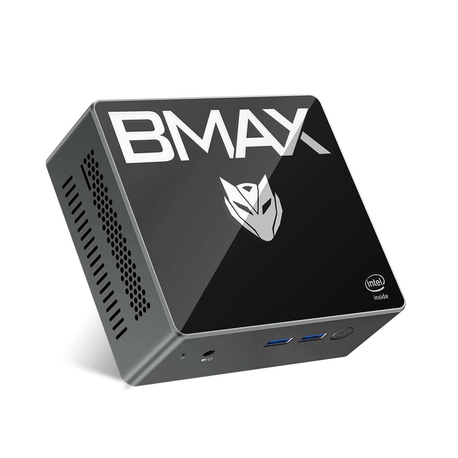 BMAX Mini PC B2 8 GB DDR4 / 128 GB SSD Mini Computer W-10 with Celeron N3450 (up to 2.2 GHz), Dual Display support, HDMI x2, USB x4, Dual-Band Wi-Fi, Bluetooth 4.2, Gigabit Ethernet